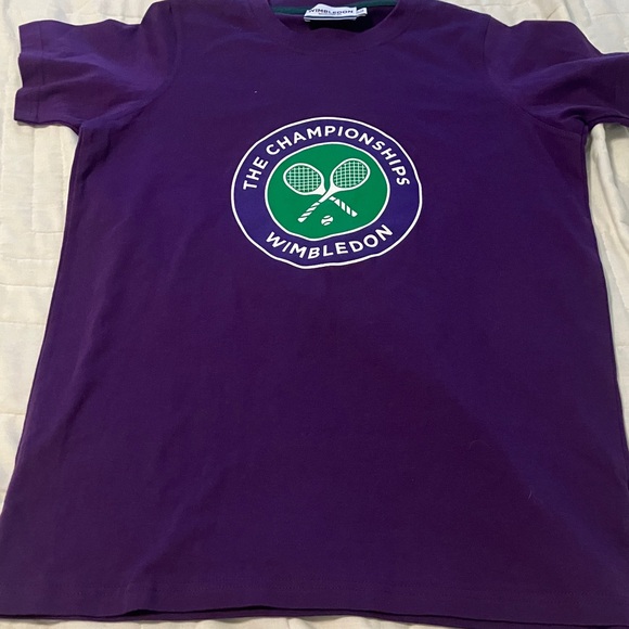 Purple Wimbledon T-Shirt - Picture 1 of 2